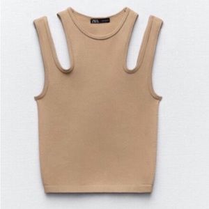 Zara cutout tank